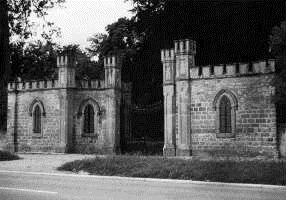 main entrance chateau